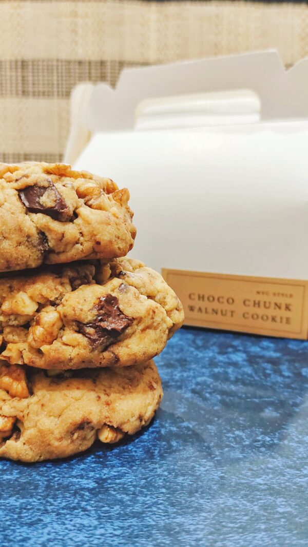 NYC Style Chocolate Chunk Walnut Cookies (Pack of 4) - Image 2