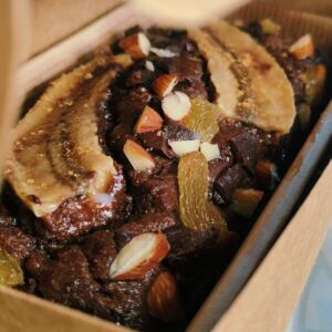Ragi Banana Loaf