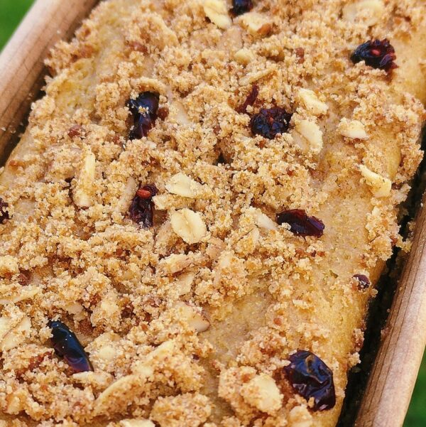 Almond Vanilla Crumb Cake