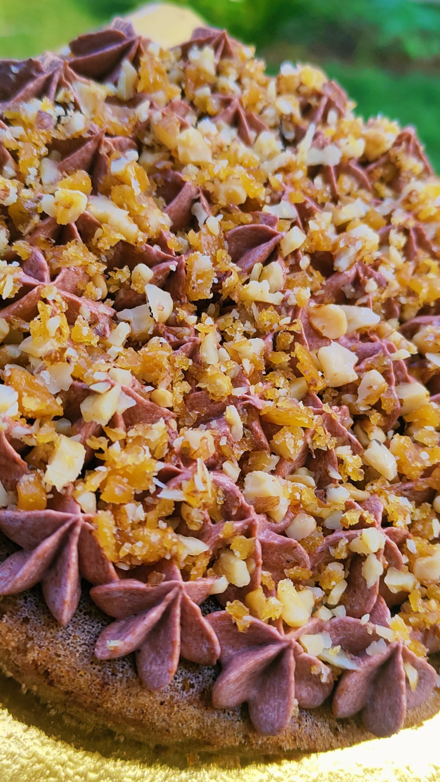 Chocolate Walnut Caramel Crunch Cake - Image 2