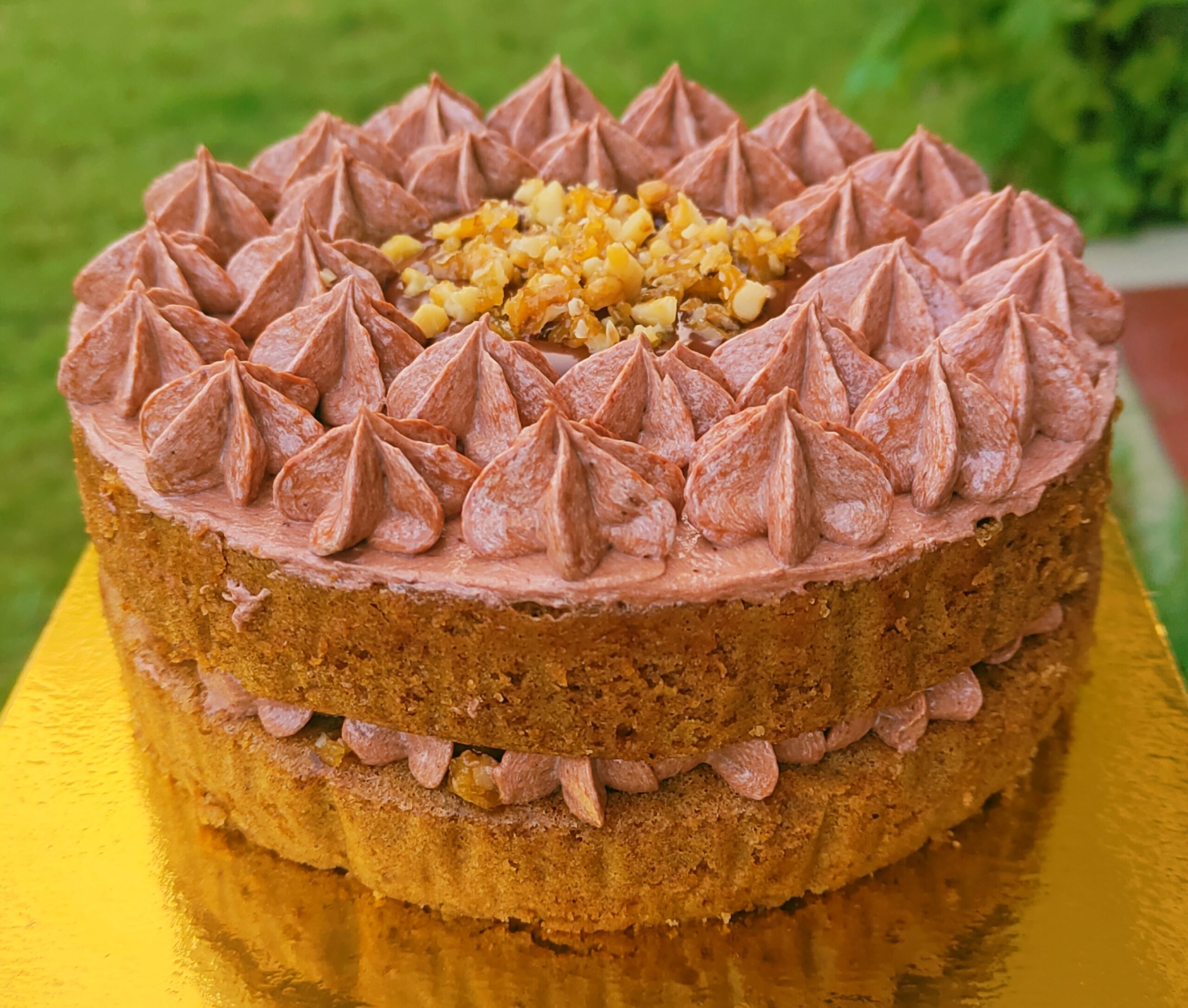 Chocolate Walnut Caramel Crunch Cake - Image 10