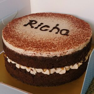 Coffee Cocoa Crunch Cake