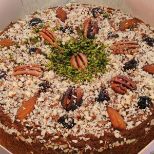 Spiced Plum Cake
