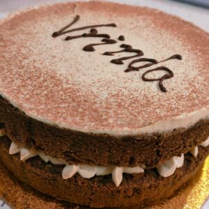 Coffee Cocoa Crunch Cake